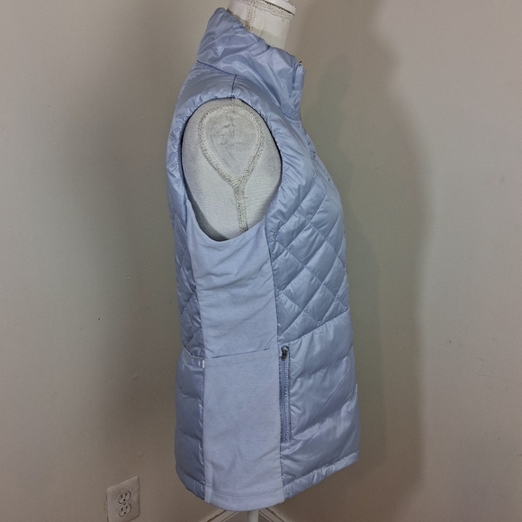 Lululemon Down For Run Down Filled Vest In Pale Blue Size 10 - Picture 5 of 13